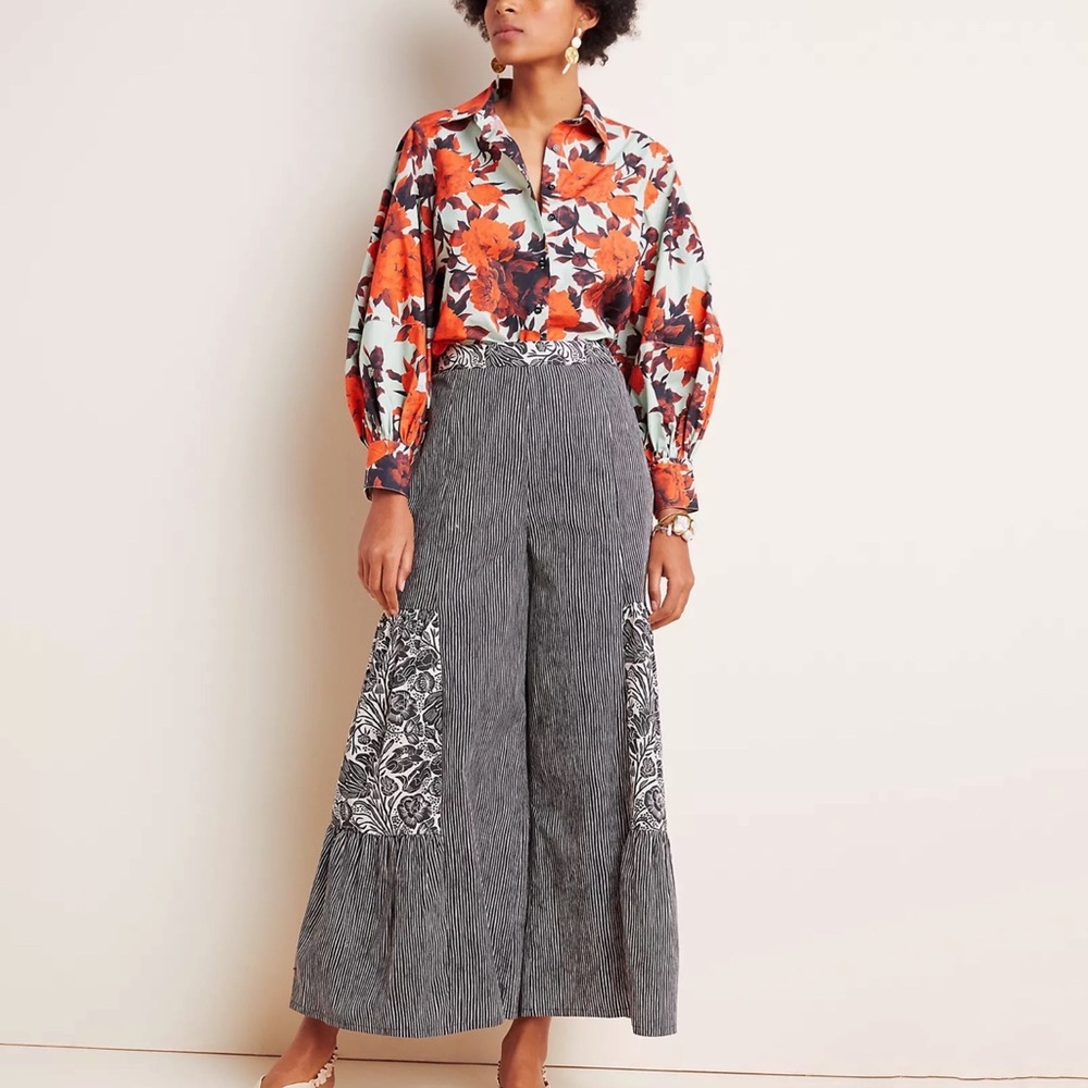 Anthropologie Pilcro Oceana Wide-Leg Pants - Picture 7 of 7
